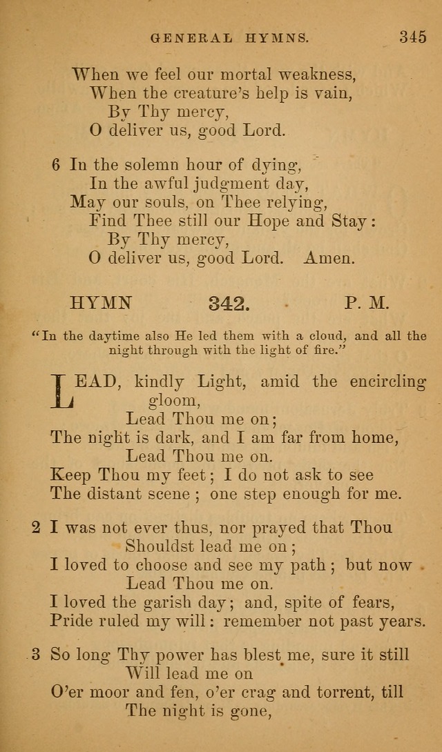 Hymns ancient and modern: for use in the services of the church, with accompanying unes page 348