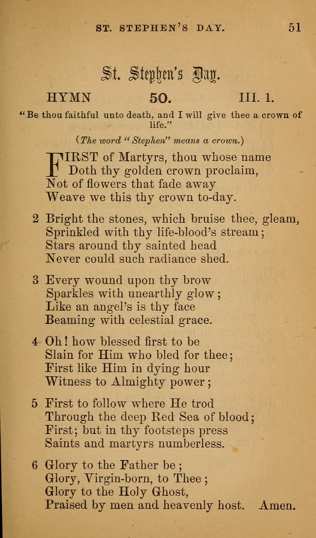 Hymns ancient and modern: for use in the services of the church, with accompanying unes page 54