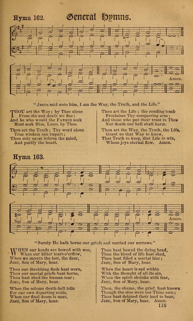 Hymns ancient and modern: for use in the services of the church, with accompanying tunes page 122