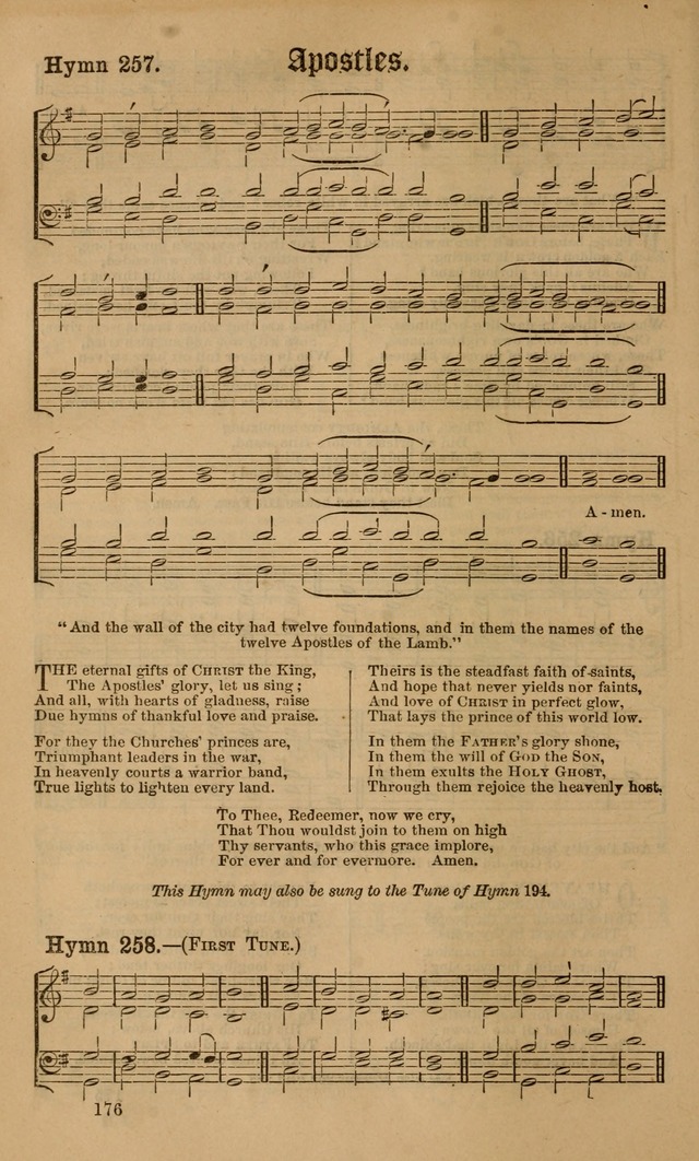 Hymns ancient and modern: for use in the services of the church, with accompanying tunes page 183