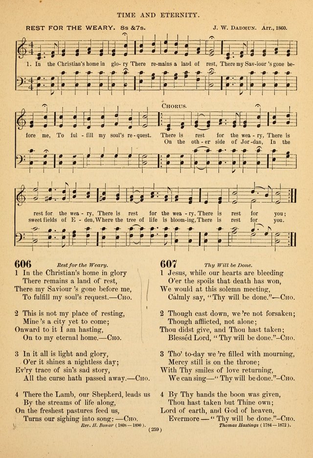 Hymns of the Ages: for Public and Social Worship page 261