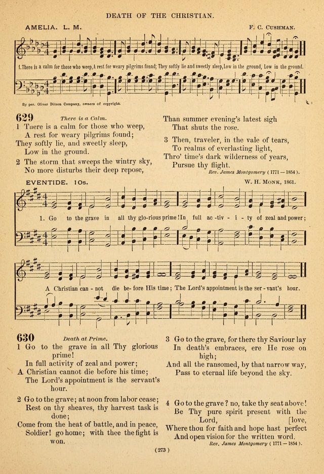 Hymns of the Ages: for Public and Social Worship page 275