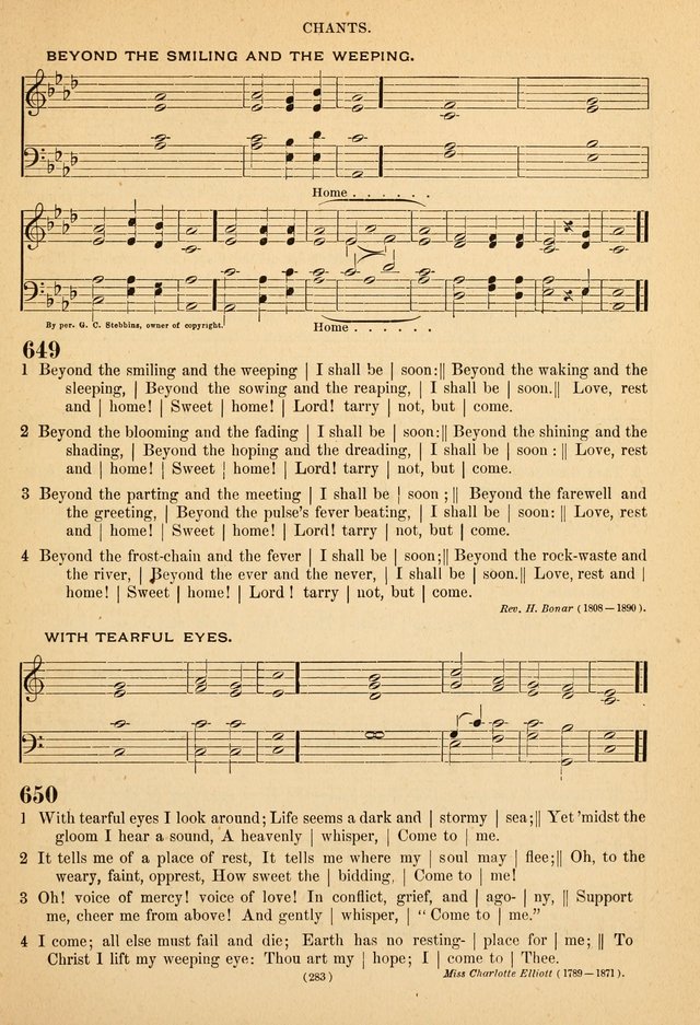 Hymns of the Ages: for Public and Social Worship page 285