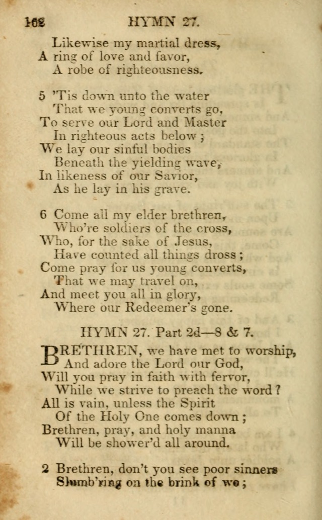 Hymns and Spiritual Songs, Original and Selected, for the Use of Christians. (5th ed.) page 172