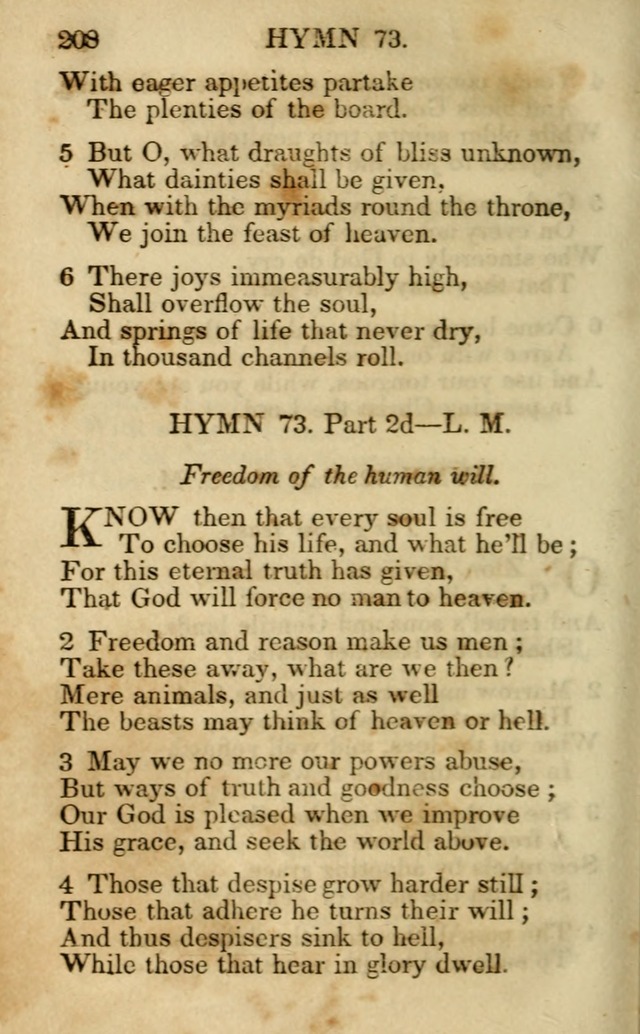 Hymns and Spiritual Songs, Original and Selected, for the Use of Christians. (5th ed.) page 218