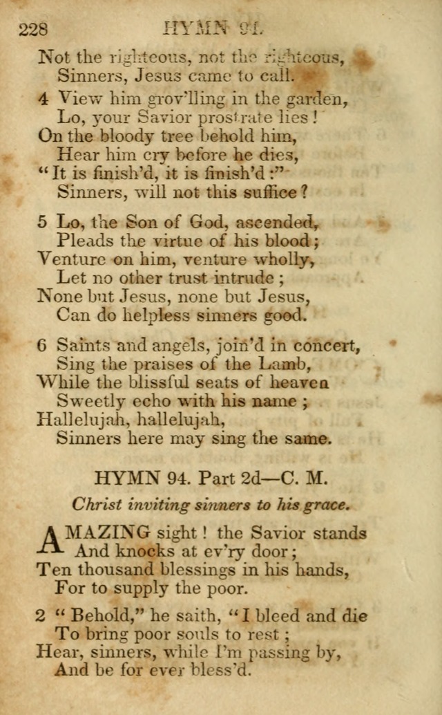 Hymns and Spiritual Songs, Original and Selected, for the Use of Christians. (5th ed.) page 238