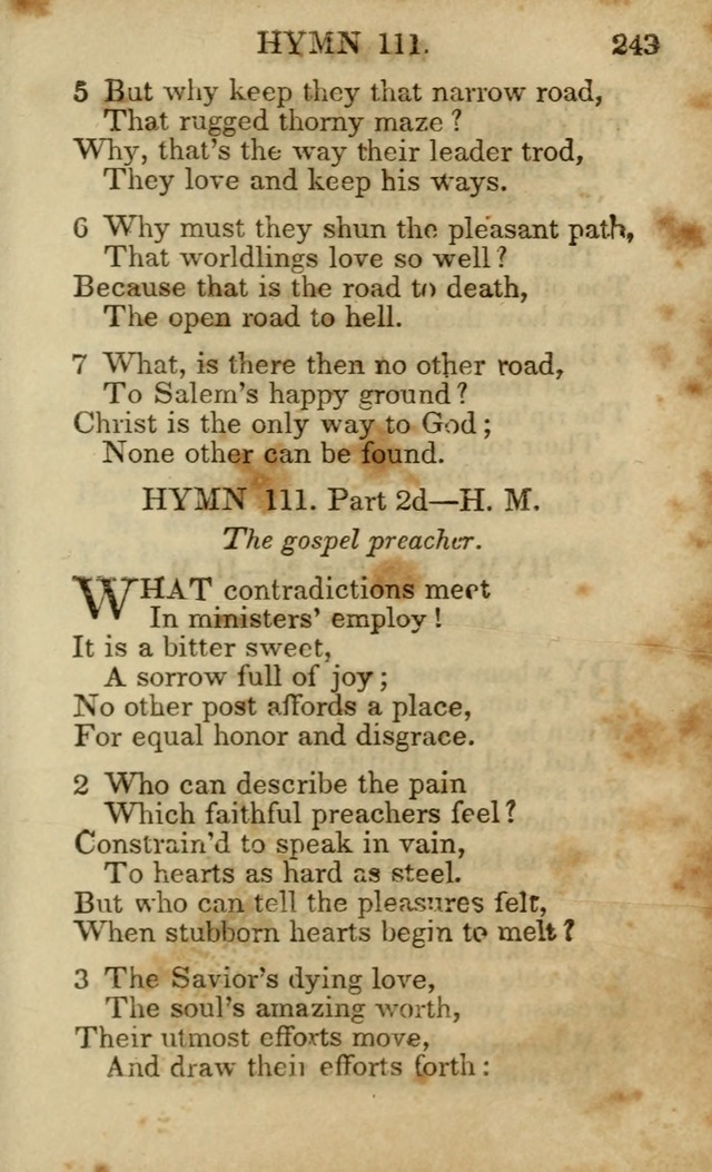 Hymns and Spiritual Songs, Original and Selected, for the Use of Christians. (5th ed.) page 253