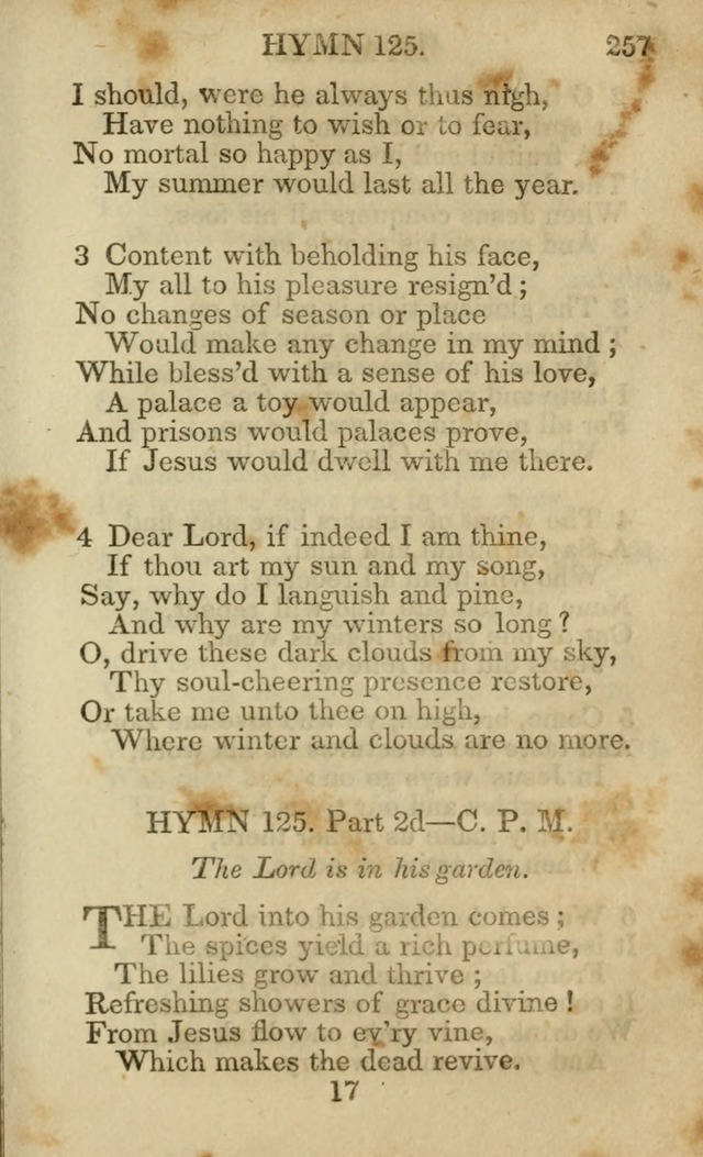 Hymns and Spiritual Songs, Original and Selected, for the Use of Christians. (5th ed.) page 267