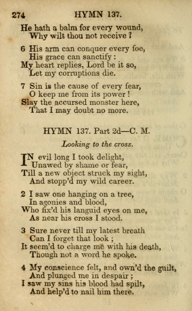 Hymns and Spiritual Songs, Original and Selected, for the Use of Christians. (5th ed.) page 284