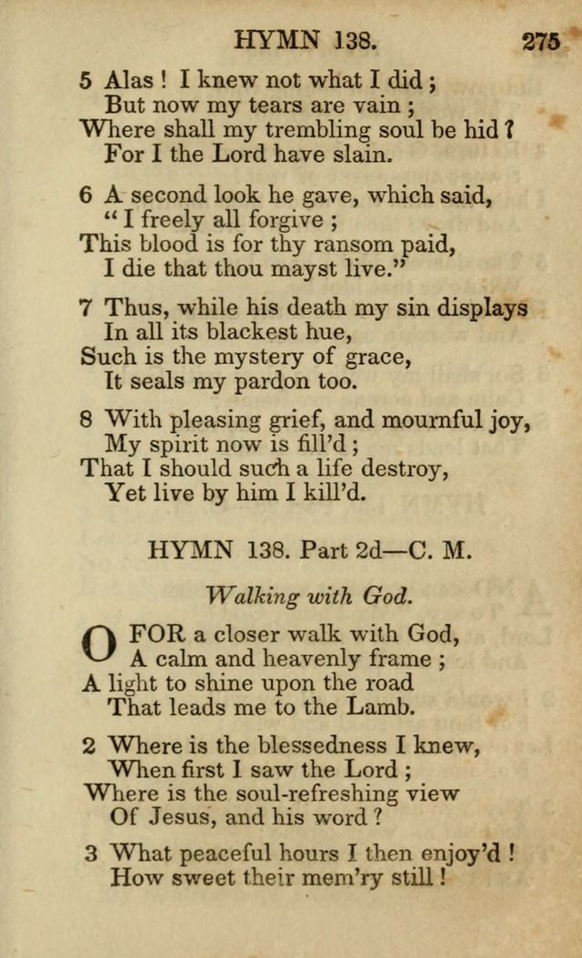 Hymns and Spiritual Songs, Original and Selected, for the Use of Christians. (5th ed.) page 285