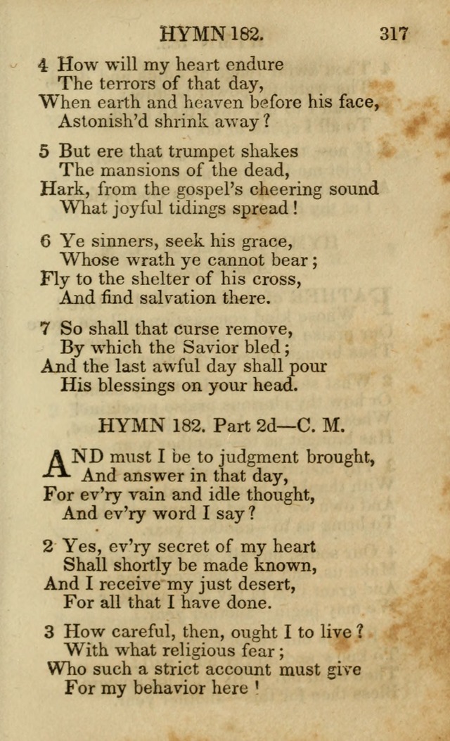 Hymns and Spiritual Songs, Original and Selected, for the Use of Christians. (5th ed.) page 327