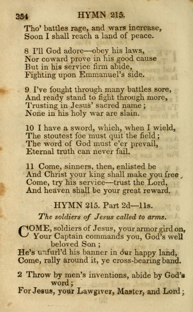 Hymns and Spiritual Songs, Original and Selected, for the Use of Christians. (5th ed.) page 364