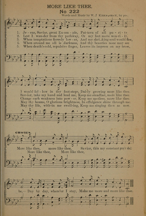 Harvest Bells Nos. 1, 2 and 3: Is filled with new and beautiful songs, suitable for churches, Sunday-schools, revivals and all religious meetings page 213