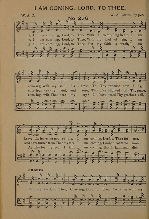 Harvest Bells Nos. 1, 2 and 3: Is filled with new and beautiful songs, suitable for churches, Sunday-schools, revivals and all religious meetings page 270