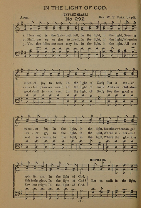 Harvest Bells Nos. 1, 2 and 3: Is filled with new and beautiful songs, suitable for churches, Sunday-schools, revivals and all religious meetings page 286