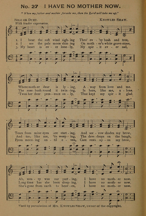 Harvest Bells Nos. 1, 2 and 3: Is filled with new and beautiful songs, suitable for churches, Sunday-schools, revivals and all religious meetings page 374