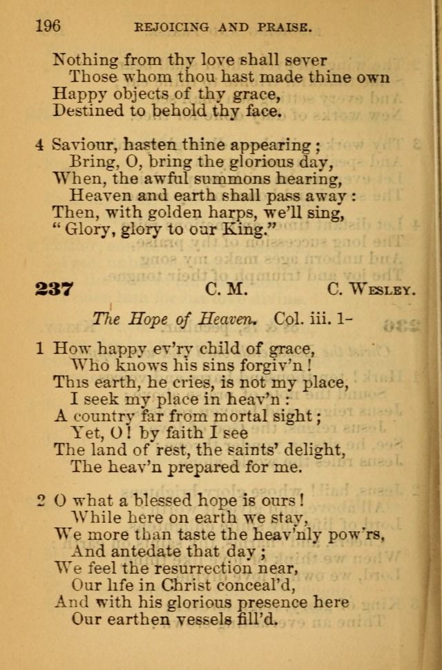 The Hymn Book of the African Methodist Episcopal Church: being a collection of hymns, sacred songs and chants (5th ed.) page 205