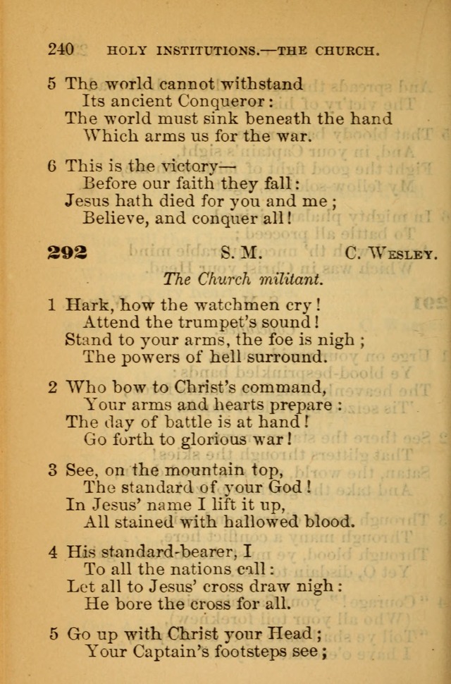 The Hymn Book of the African Methodist Episcopal Church: being a collection of hymns, sacred songs and chants (5th ed.) page 249