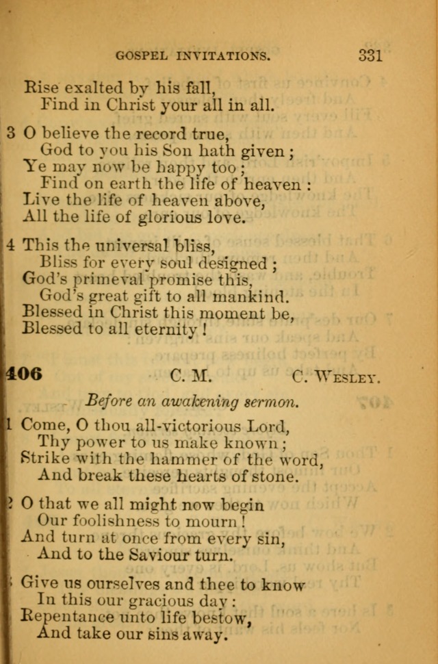The Hymn Book of the African Methodist Episcopal Church: being a collection of hymns, sacred songs and chants (5th ed.) page 340