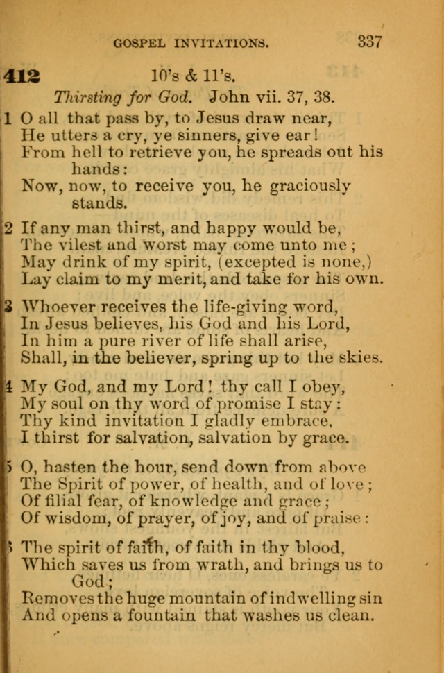 The Hymn Book of the African Methodist Episcopal Church: being a collection of hymns, sacred songs and chants (5th ed.) page 346