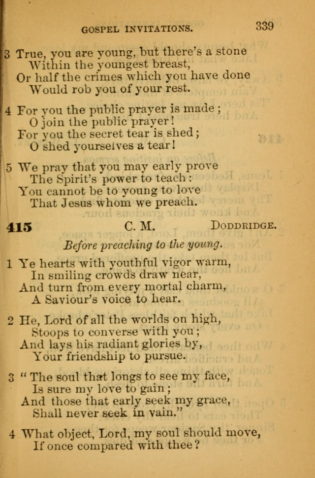 The Hymn Book of the African Methodist Episcopal Church: being a collection of hymns, sacred songs and chants (5th ed.) page 348
