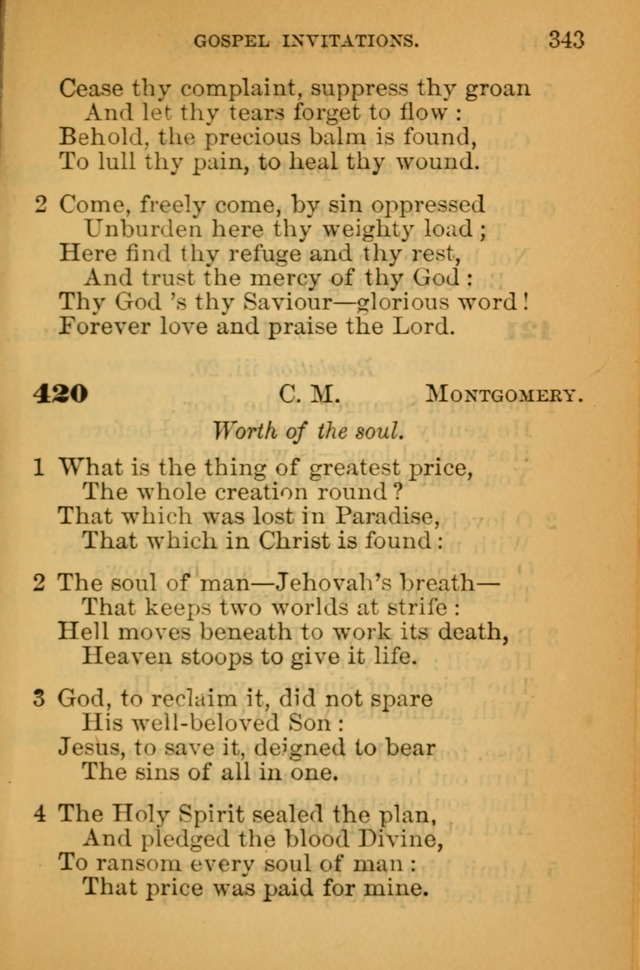 The Hymn Book of the African Methodist Episcopal Church: being a collection of hymns, sacred songs and chants (5th ed.) page 352