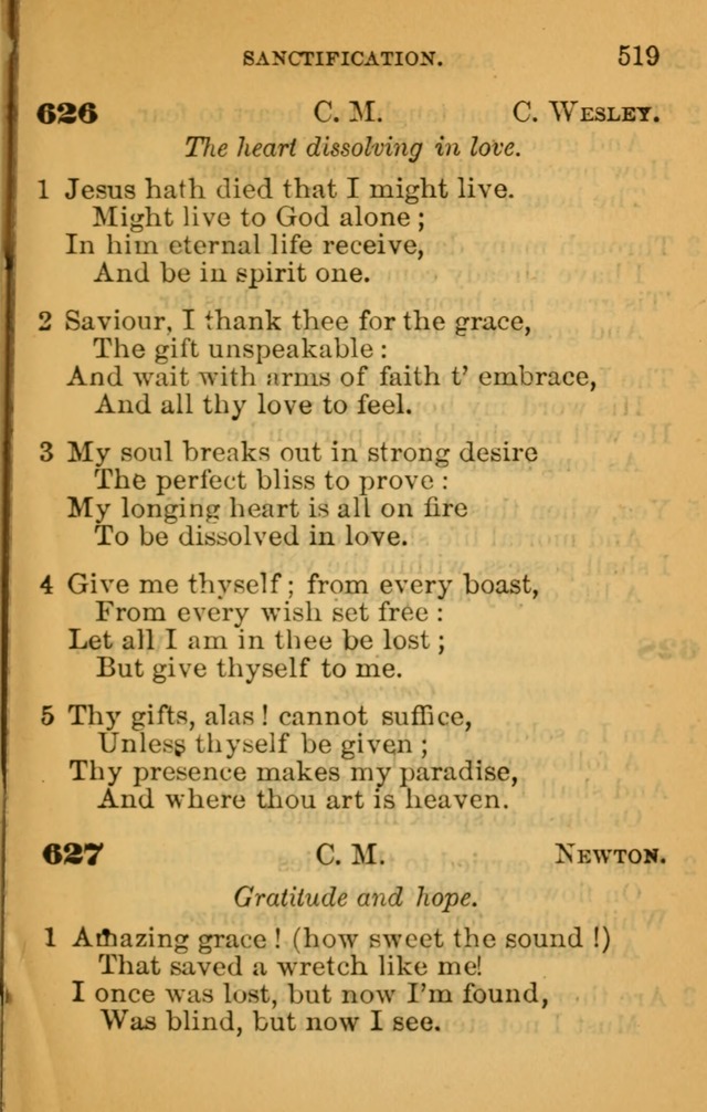 The Hymn Book of the African Methodist Episcopal Church: being a collection of hymns, sacred songs and chants (5th ed.) page 528