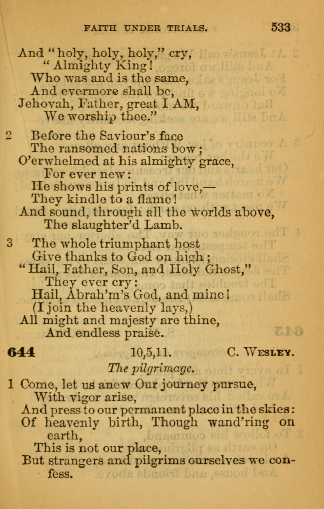 The Hymn Book of the African Methodist Episcopal Church: being a collection of hymns, sacred songs and chants (5th ed.) page 542