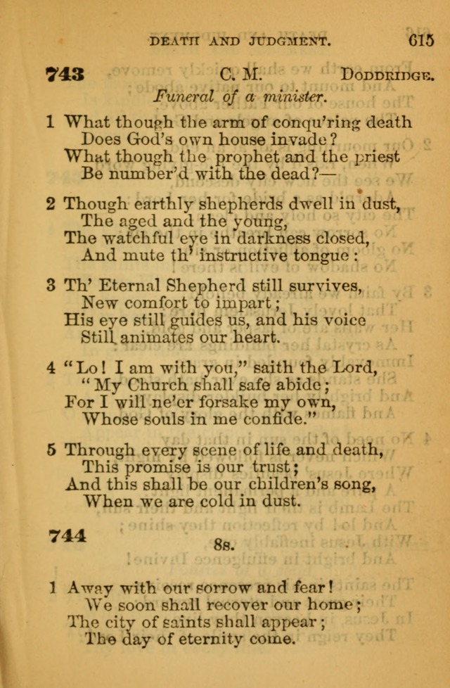 The Hymn Book of the African Methodist Episcopal Church: being a collection of hymns, sacred songs and chants (5th ed.) page 624