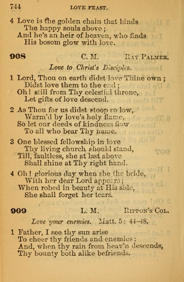 The Hymn Book of the African Methodist Episcopal Church: being a collection of hymns, sacred songs and chants (5th ed.) page 753