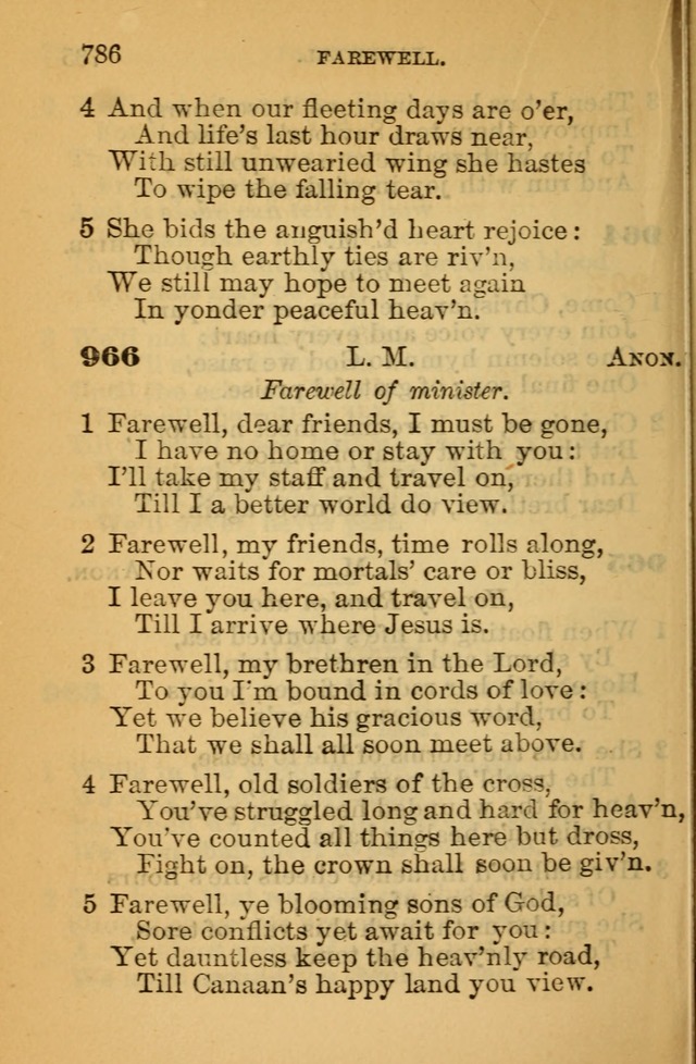 The Hymn Book of the African Methodist Episcopal Church: being a collection of hymns, sacred songs and chants (5th ed.) page 795