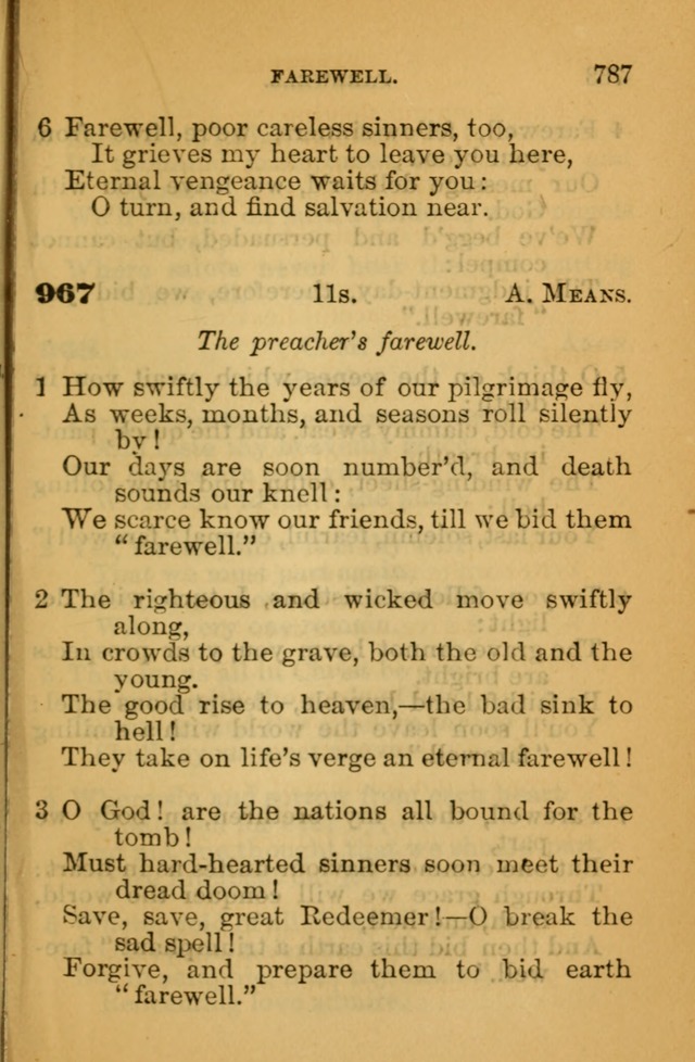 The Hymn Book of the African Methodist Episcopal Church: being a collection of hymns, sacred songs and chants (5th ed.) page 796