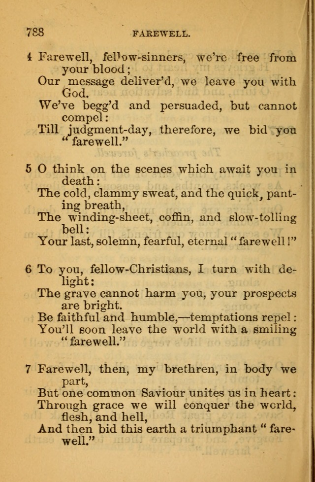 The Hymn Book of the African Methodist Episcopal Church: being a collection of hymns, sacred songs and chants (5th ed.) page 797