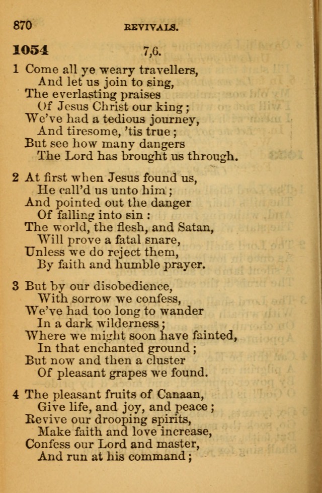 The Hymn Book of the African Methodist Episcopal Church: being a collection of hymns, sacred songs and chants (5th ed.) page 879