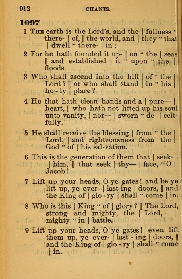 The Hymn Book of the African Methodist Episcopal Church: being a collection of hymns, sacred songs and chants (5th ed.) page 921