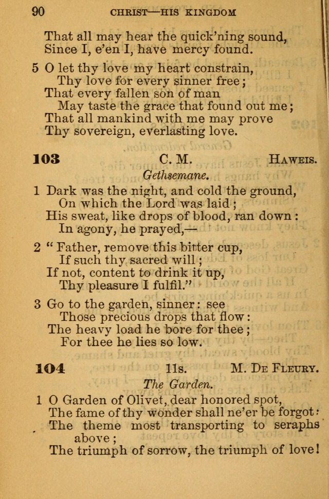 The Hymn Book of the African Methodist Episcopal Church: being a collection of hymns, sacred songs and chants (5th ed.) page 99