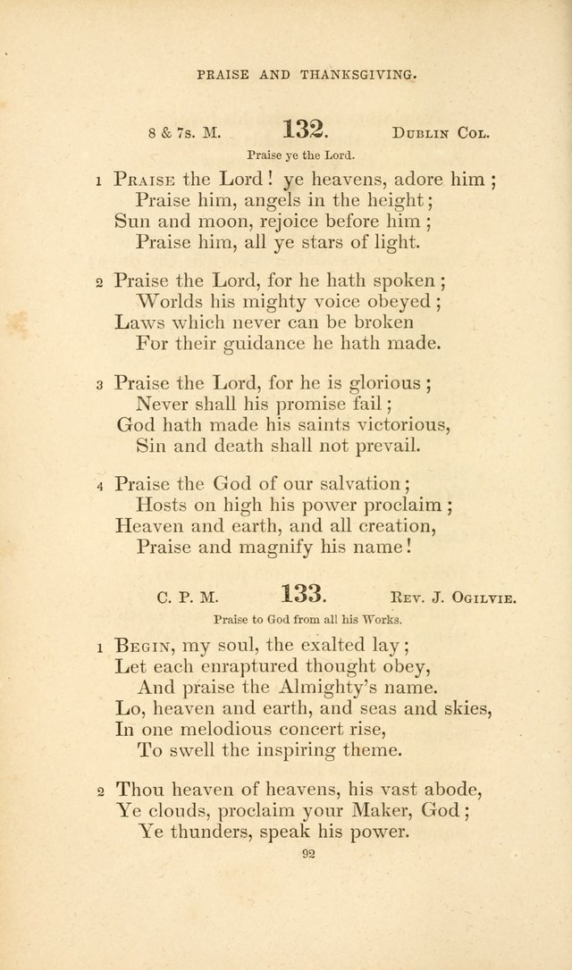 Hymn Book for Christian Worship page 135