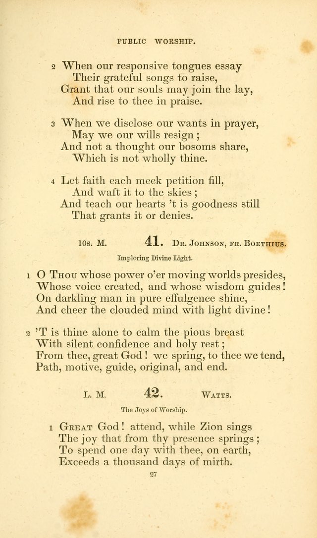 Hymn Book for Christian Worship page 70