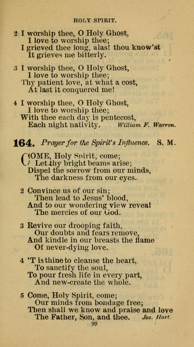 Hymn-Book of the Evangelical Association page 110