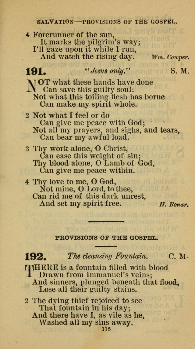 Hymn-Book of the Evangelical Association page 126