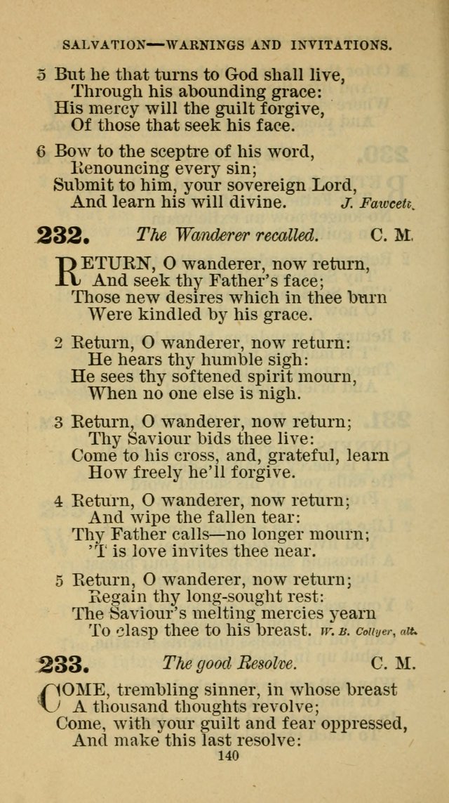 Hymn-Book of the Evangelical Association page 151