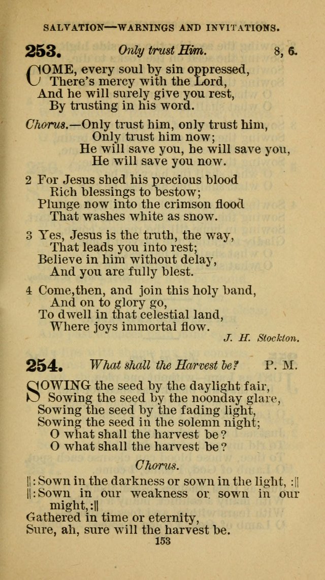 Hymn-Book of the Evangelical Association page 164