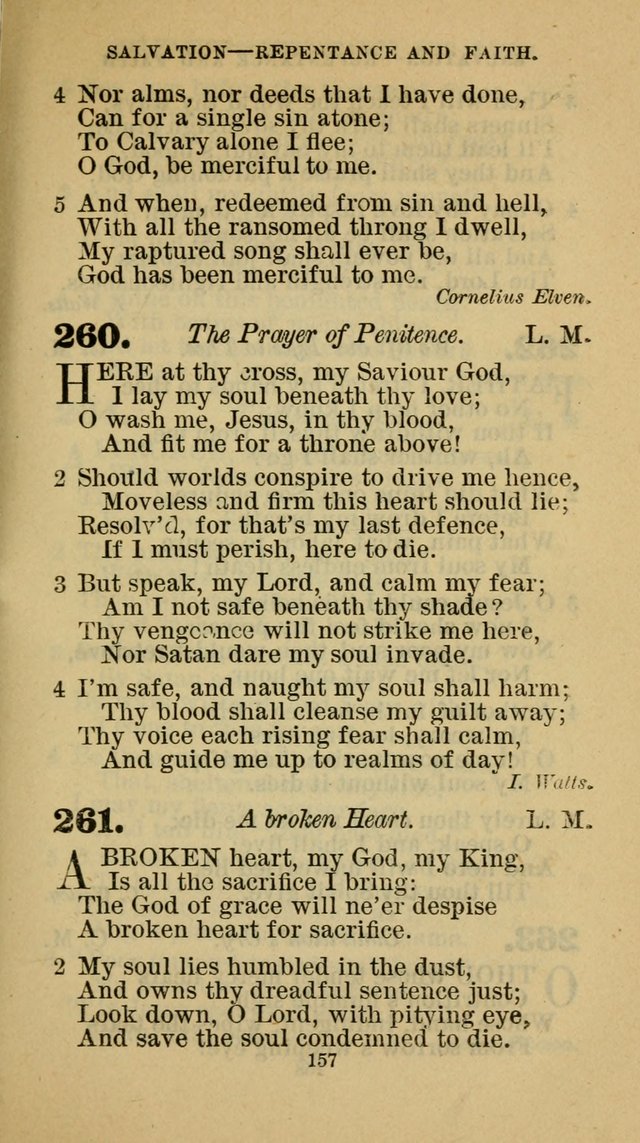 Hymn-Book of the Evangelical Association page 168