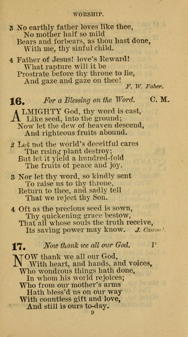 Hymn-Book of the Evangelical Association page 20