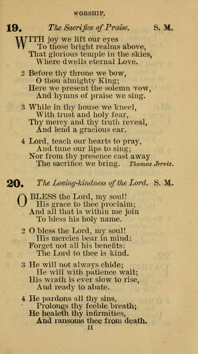 Hymn-Book of the Evangelical Association page 22