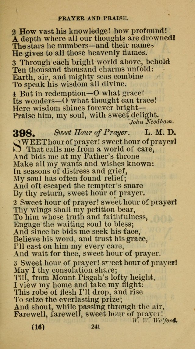 Hymn-Book of the Evangelical Association page 252