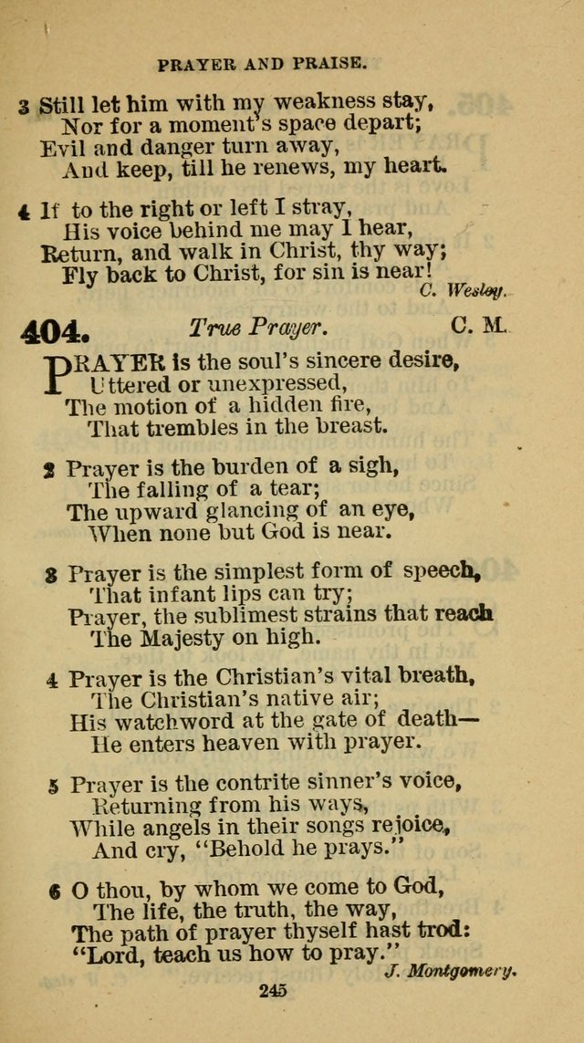 Hymn-Book of the Evangelical Association page 256