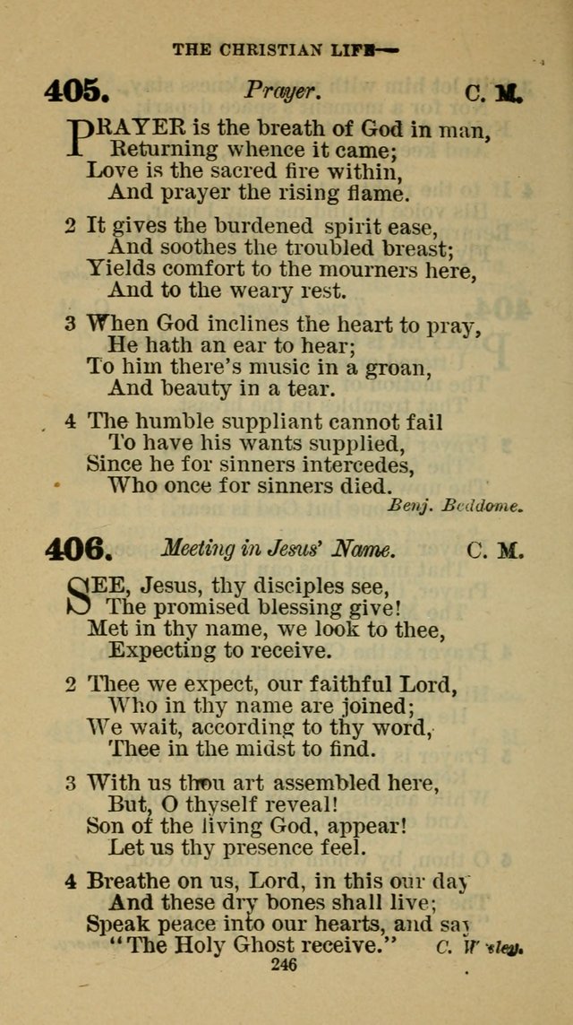 Hymn-Book of the Evangelical Association page 257