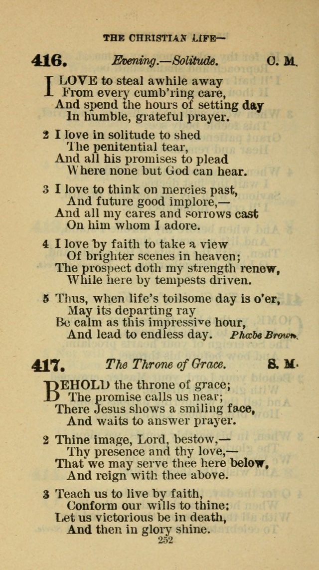 Hymn-Book of the Evangelical Association page 263