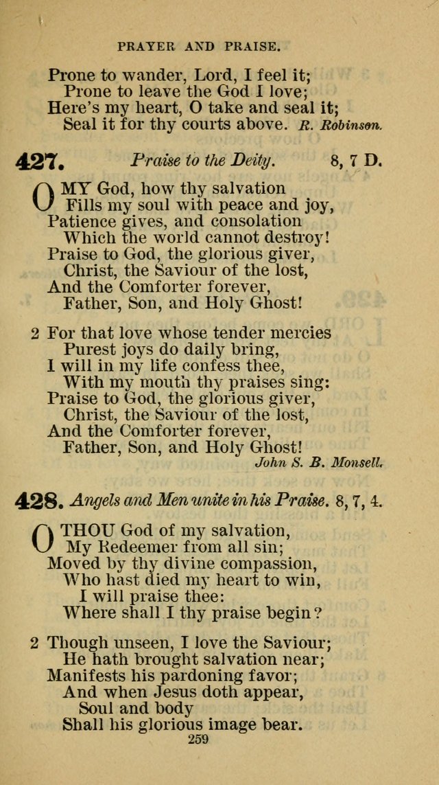 Hymn-Book of the Evangelical Association page 270